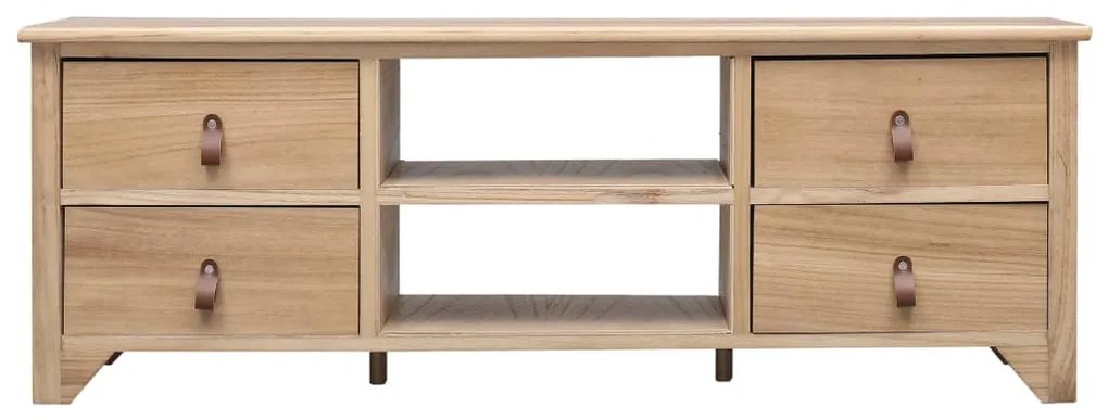 vidaXL Έπιπλο Τηλεόρασης 115 x 30 x 40 εκ. από Ξύλο Παυλώνιας