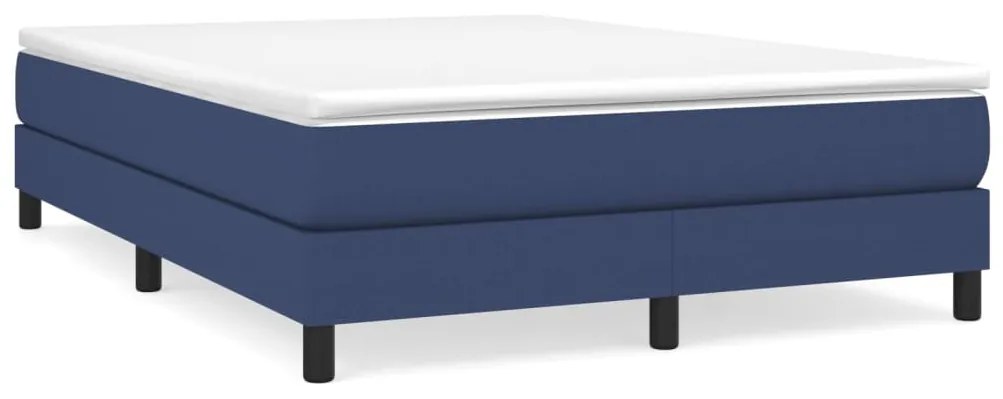 ΚΡΕΒΑΤΙ BOXSPRING ΜΕ ΣΤΡΩΜΑ ΜΠΛΕ 160X200 ΕΚ. ΥΦΑΣΜΑΤΙΝΟ 3144091