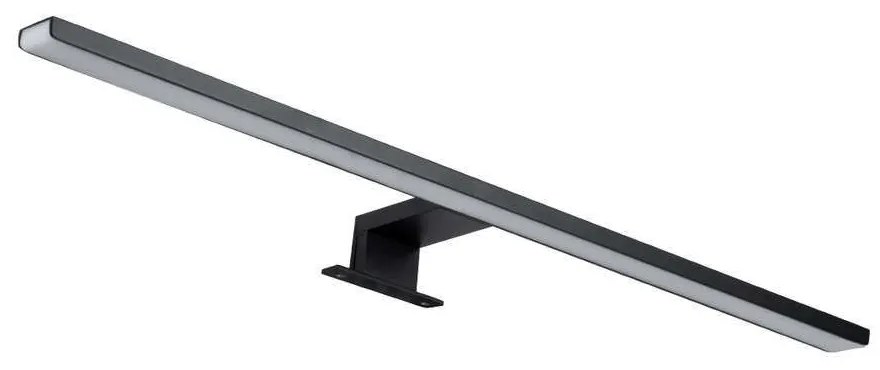 Φωτιστικό Τοίχου-Απλίκα Nina 60420 60x10,5x4cm LED 12W 1400lm IP44 Black GloboStar Aluminium
