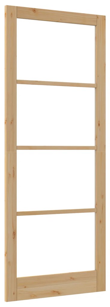 vidaXL Εσωτερική Πόρτα με Γυαλί "ORKDAL" 93x232x4 εκ Στερεό Ξύλο Πεύκου