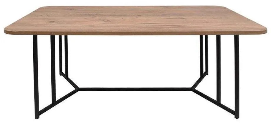 Τραπεζάκι Σαλονιού 835-223-273 115x68x45cm Oak-Black