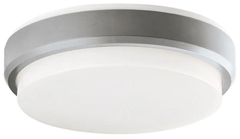 Φωτιστικό Οροφής - Πλαφονιέρα Tinos D200 IP54 4171700 Silver Viokef