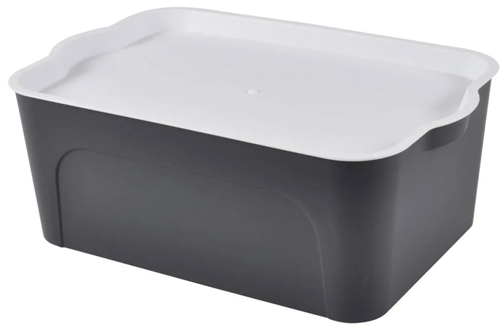 Κουτί Αποθήκευσης (28x18x10.5) L-C Anthracite MEN233AT