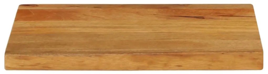 vidaXL Επιφάνεια Τραπεζιού 40x20x2,5 εκ. Live Edge Μασίφ Ξύλο Μάνγκο