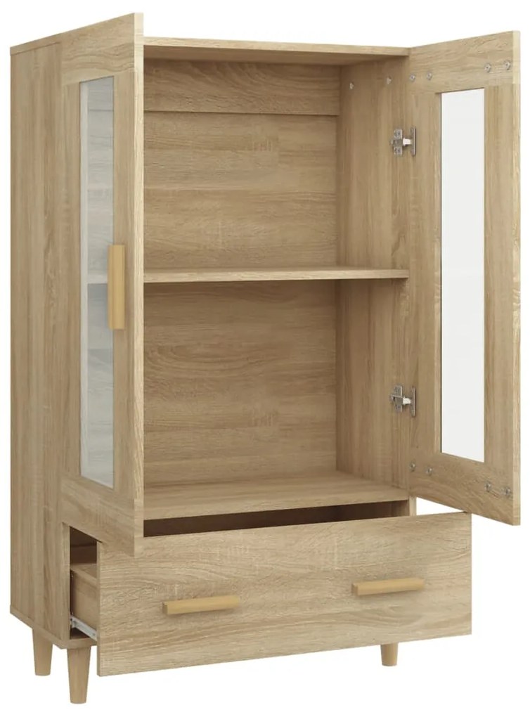 vidaXL Ντουλάπα Sonoma Δρυς 70 x 31 x 115 εκ. από Επεξεργασμένο Ξύλο