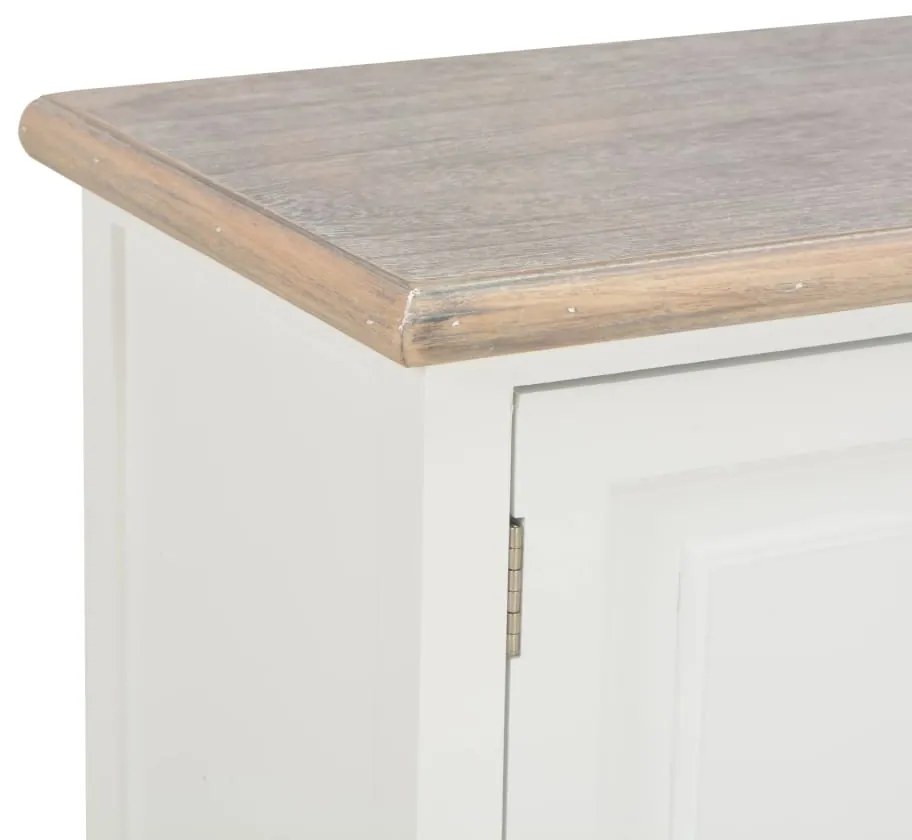 vidaXL Έπιπλο Τηλεόρασης Λευκό 90 x 30 x 40 εκ. Ξύλινο