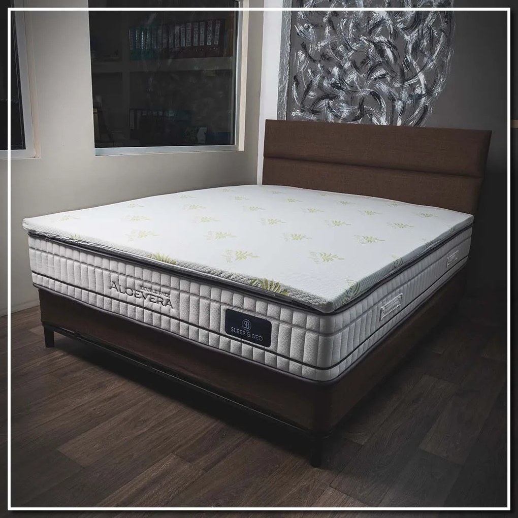 Ανώστρωμα διπλό ALOE VERA 150x190x4