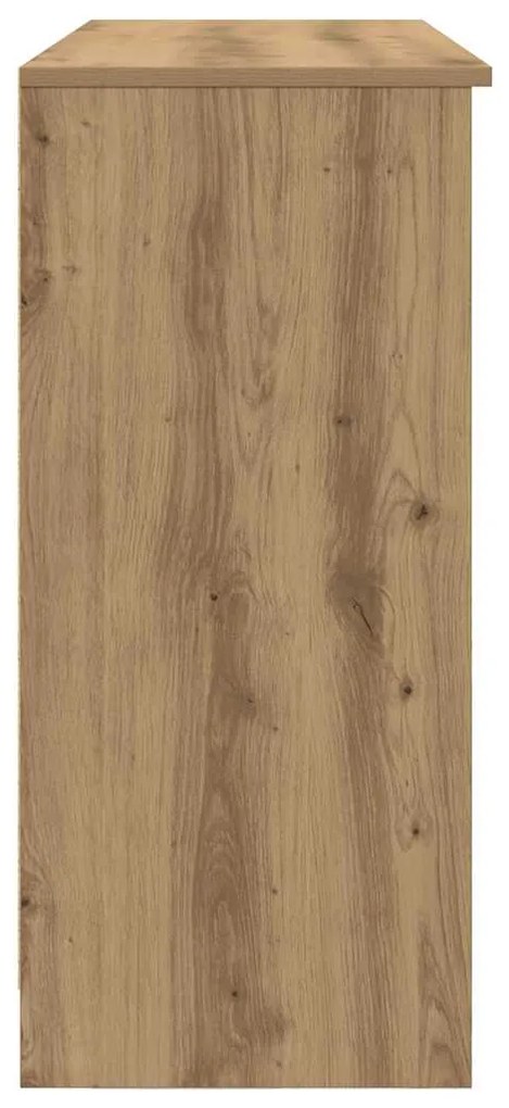 vidaXL Συρταριέρα με Συρτάρια Τεχνίτης Δρυς 101x35x76 εκ. Επεξ. Ξύλο