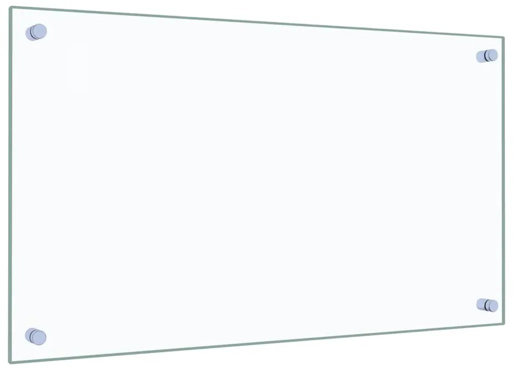 vidaXL Πλάτες Κουζίνας 2 τεμ. Διαφανής 70 x 40 εκ. από Ψημένο Γυαλί