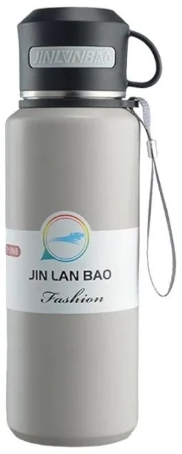 Φορητό παγούρι-θερμός με φλιτζάνι 800ml CF8279 Γκρι