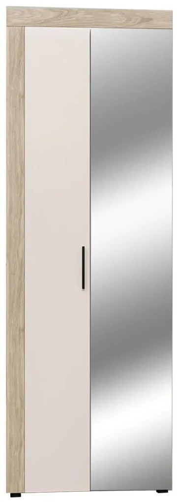 AMBER Έπιπλο Εισόδου Ντουλάπα/Γκαρνταρόμπα White Oak/Sateen 65x33.6x192