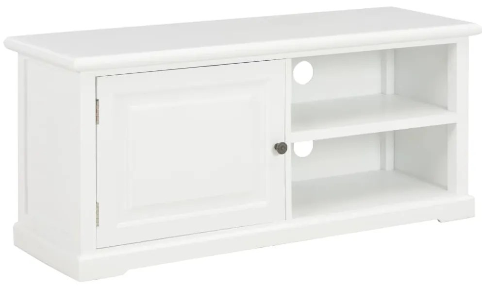 vidaXL Έπιπλο Τηλεόρασης Λευκό 90 x 30 x 40 εκ. Ξύλινο