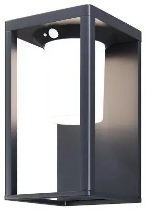 Ηλιακό Φωτιστικό Τοίχου Απλίκα LED 2W Ανθρακί IP54 Ανιχνευτής Κίνησης Shatter OSL457WL-L2GF3K Maytoni OSL457WL-L2GF3K Ανθρακί