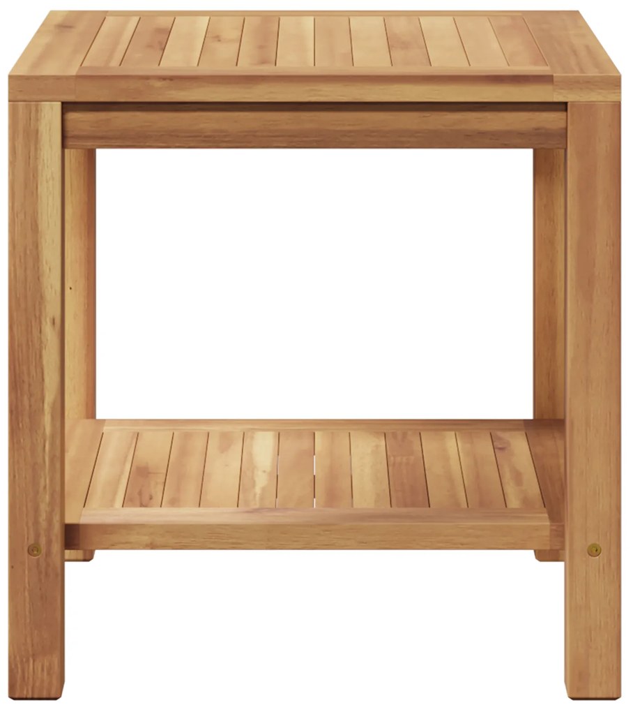 vidaXL Τραπεζάκι σαλονιού Καφέ 45 x 45 x 45 cm Μασίφ ξύλο teak
