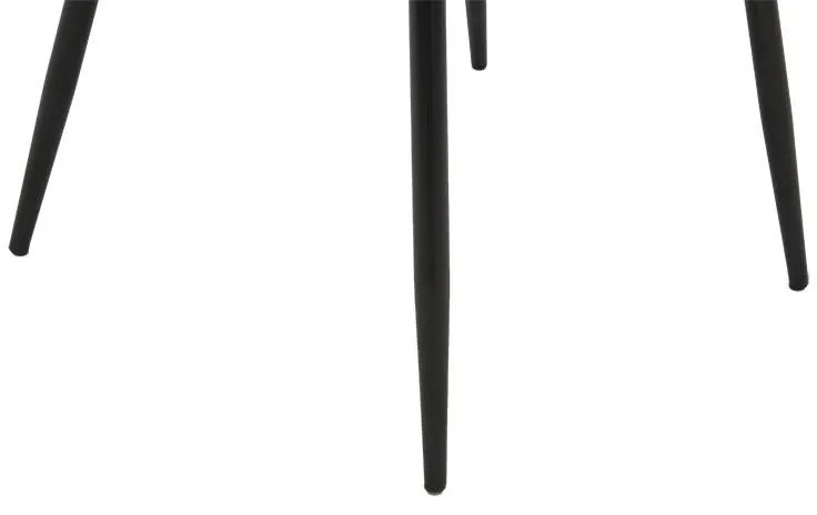 Καρέκλα - Πολυθρόνα Macie ύφασμα antique γκρι-μαύρο 58x50x85εκ 58x50x85 εκ.