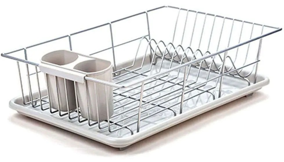 Πιατοθήκη Μεταλλική Misty 10-186-016 48cm Silver Nava Metal