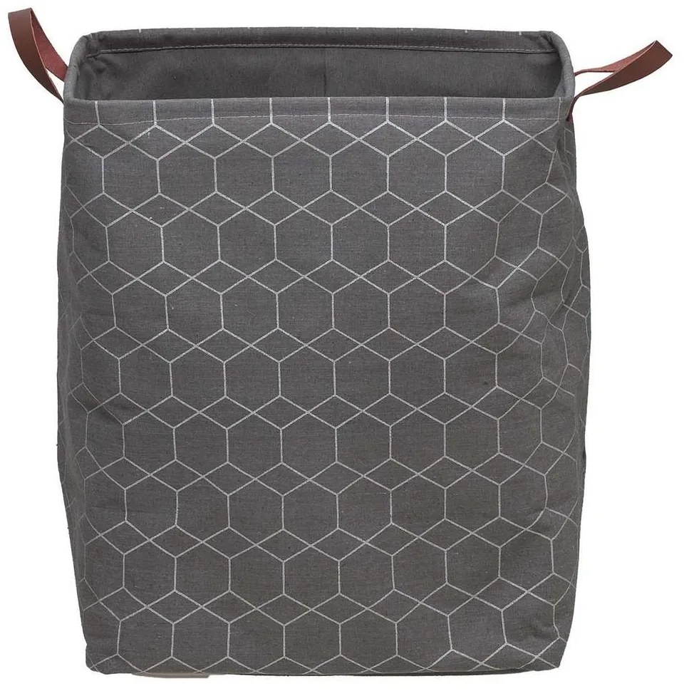 Geometric 50x40 grey καλάθι απλύτων Sealskin
