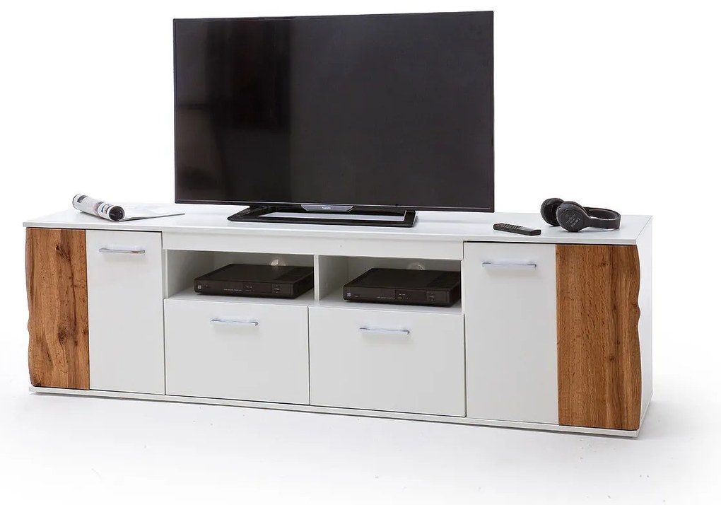 Edge Έπιπλο Τηλεόρασης Καφέ 203x44x59