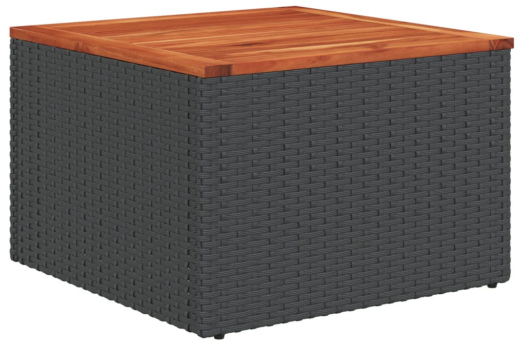 vidaXL Σετ Καναπέ Κήπου 5 pcs Μαύρος, λευκός 55 x 55 x 37 εκ