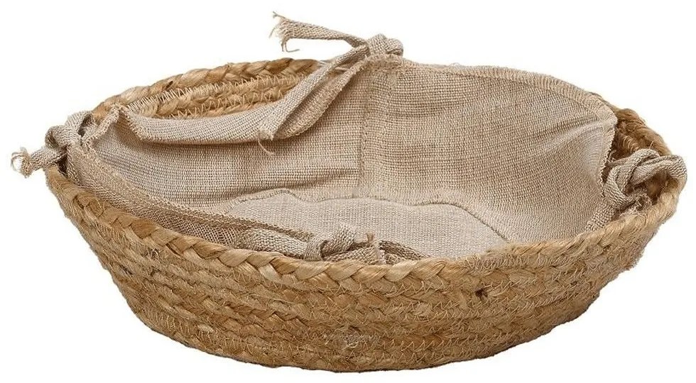 Καλάθι Ψωμιού AMN102 33x8cm Natural-Beige Espiel Cotton,Jute