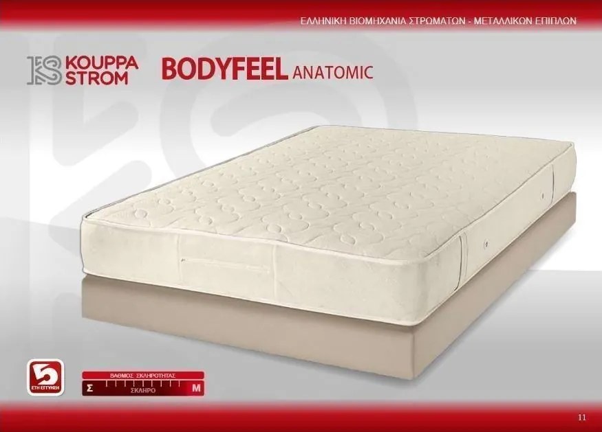 KPS ΣΤΡΩΜΑ BODYFEEL ANATOMIC 170X200EK KPS6716