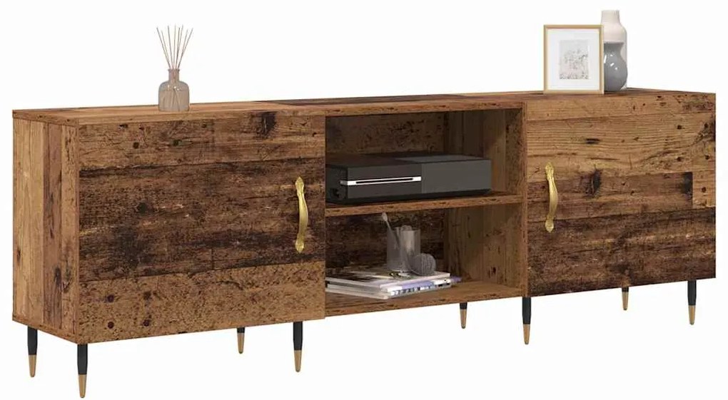 vidaXL Ντουλάπι TV Παλαιό ξύλο 150 x 30 x 50 cm Επεξεργασμένο ξύλο