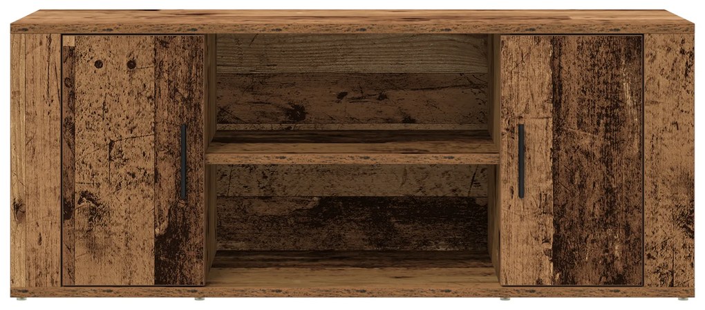 vidaXL Ντουλάπα τηλεόρασης από παλιό ξύλο 100x35x40 εκ. Κατασκευασμένο από MDF