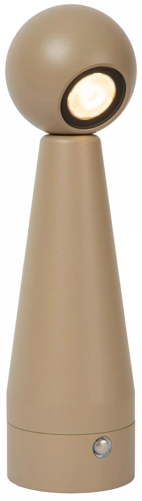 Φωτιστικό Επιτραπέζιο Lucide 33500-03-41 IPSOS Τοπέ (Taupe) 2700 K
