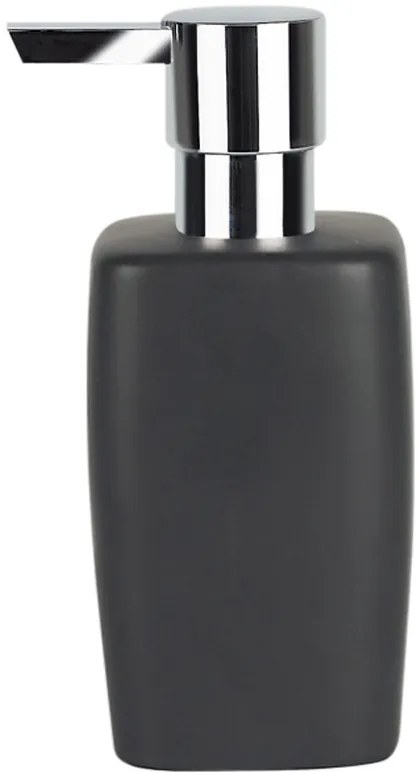 Δοχείο Κρεμοσάπουνου (6x6x16) Spirella 02618.002 Retro Black