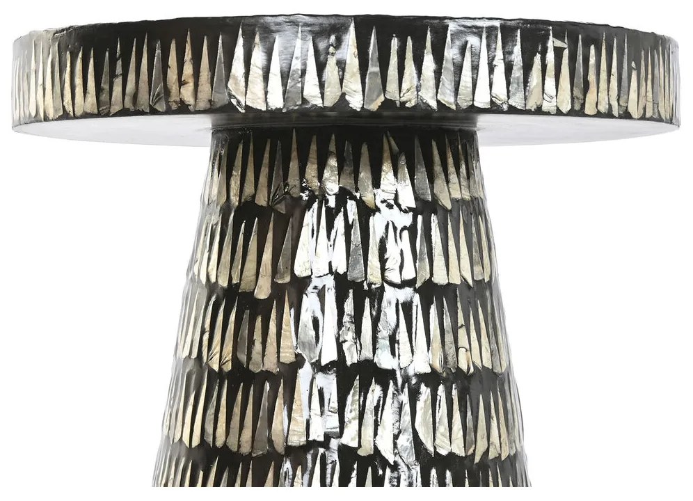 Βοηθητικό Τραπέζι Home ESPRIT Μαύρο Χρυσό 40 x 40 x 48 cm