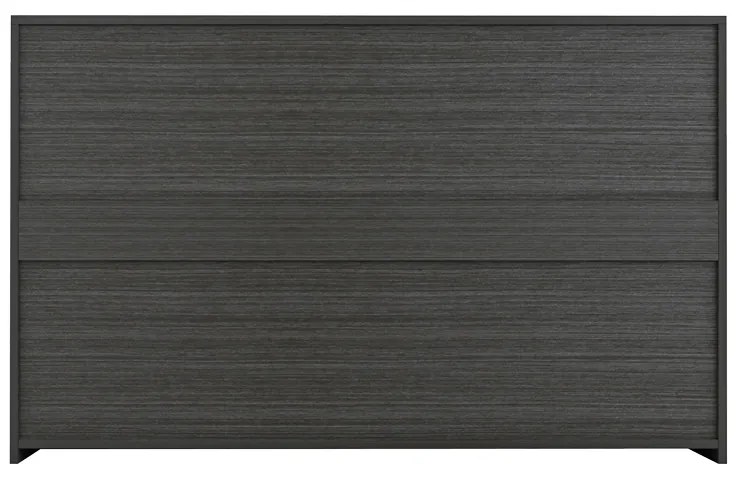 Συρταριέρα Cindy pakoworld 6 συρταριών wenge 120x40x75εκ