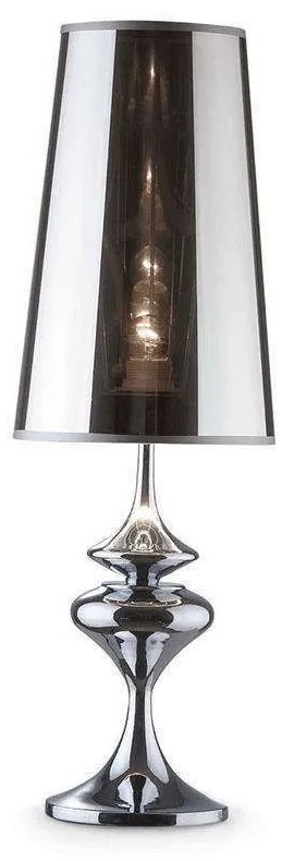 Φωτιστικό Επιτραπέζιο Alfiere 032436 22x68,5cm 1xE27 60W Chrome Ideal Lux