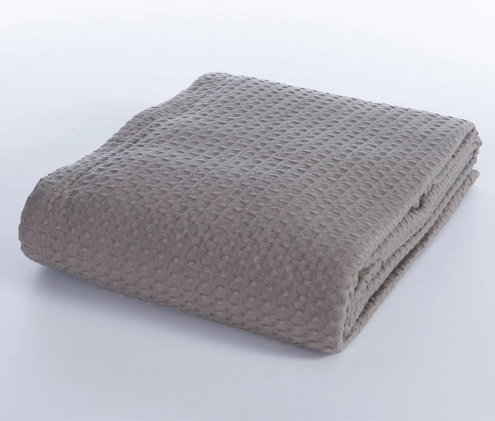 Κουβέρτα Πικέ Υπέρδιπλη (220x240) Nef-Nef Homeware New Golf Silver