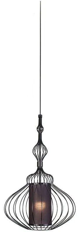 Φωτιστικό Οροφής Abi M 8866 Black Nowodvorski Metal, Fabric