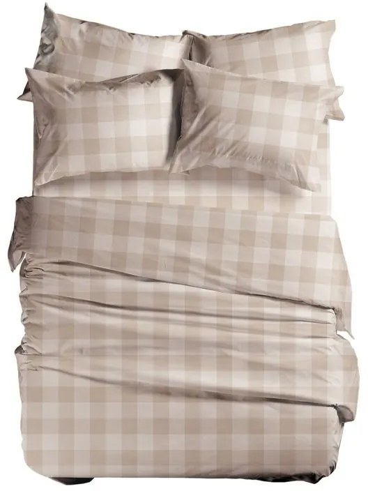 Σεντόνι Μονό 170X270 Basic Plaid - Beige 5205495395364