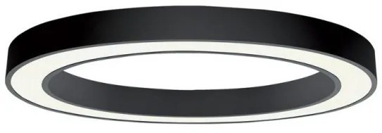 Πλαφονιέρα Φωτιστικό Οροφής LED 132W 4000Κ Dali Dimming Φ180cm Ring Viokef-3915-0118-4-B-D3-Μαύρο 3915-0118-4-B-D3