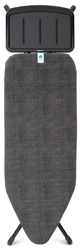 Brabantia 1003370 Σιδερώστρα για Σίδερο Ατμού Σπαστή 124x45cm Denim Black