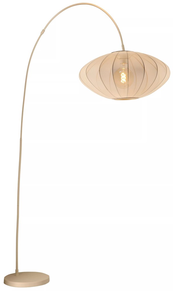 Φωτιστικό Επιδαπέδιο Lucide 03747-60-38 CORINA Μπεζ/Κρεμ (Beige/Creme)