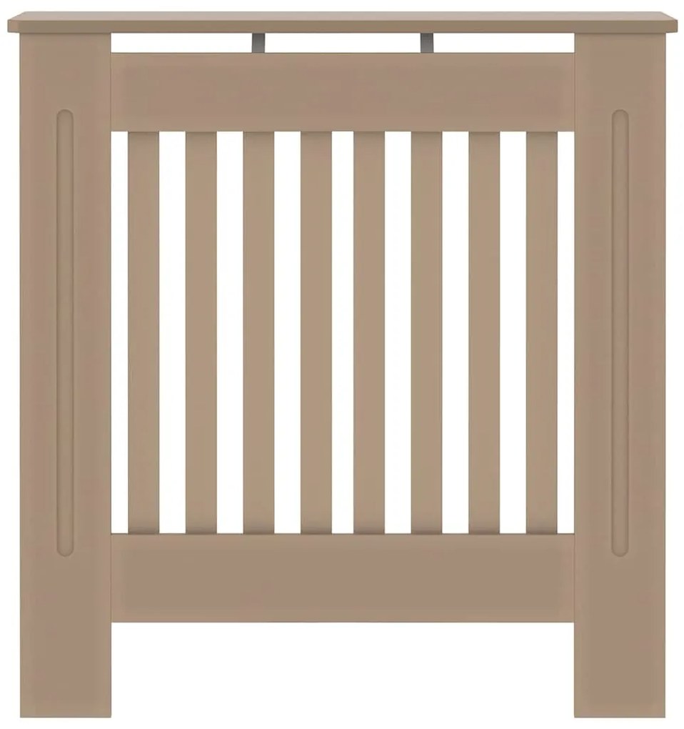 vidaXL Καπάκι Καλοριφέρ Καφέ 78 x 19 x 81,5 εκ. Επεξεργασμένο ξύλο