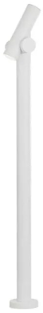 Επιδαπέδιο Φωτιστικό Κήπου Διπλό Σποτ LED 4W 390lm 90° IP44 Περιστρεφόμενο Θερμό Λευκό Άσπρο 10476 VTAC-10476-Λευκό 10476