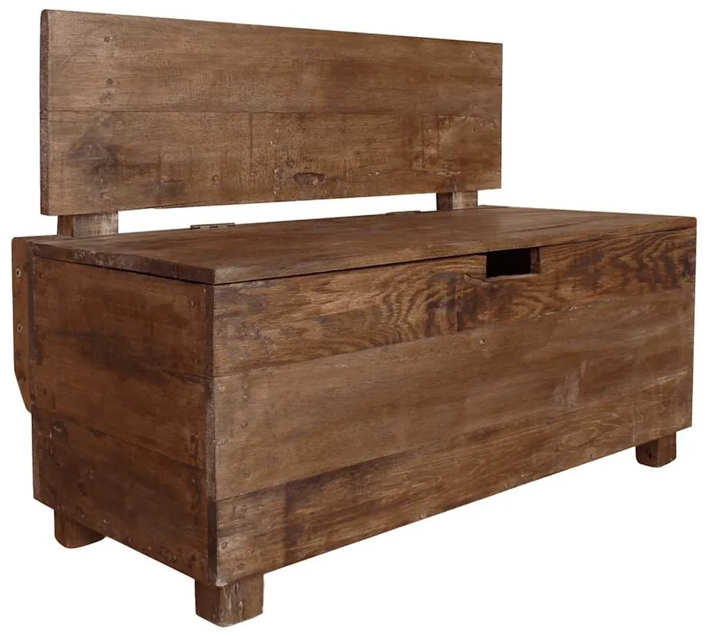 vidaXL Πάγκος 86 x 40 x 60 εκ. από Μασίφ Μαόνι