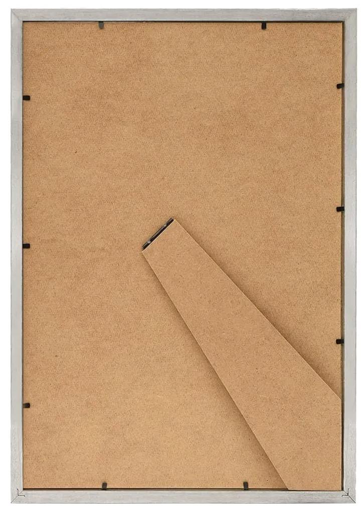 Κορνίζες Κολάζ Επιτραπέζιες 3 τεμ. Ασημί 18 x 24 εκ. MDF - Ασήμι