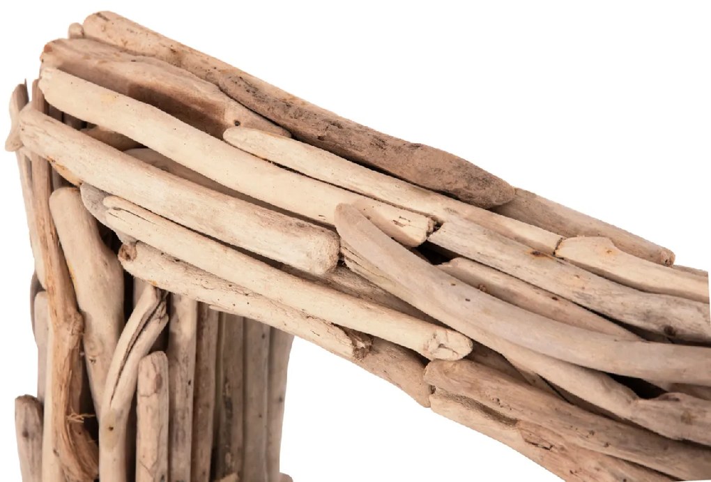 ΚΑΘΡΕΠΤΗΣ ΤΟΙΧΟΥ TWIGS HM4440 DRIFTWOOD ΣΕ ΦΥΣΙΚΟ ΧΡΩΜΑ 62x10x82Υεκ.