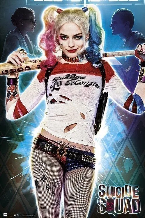 Αφίσα Suicide Squad - Harley Quinn - Daddy‘s Lil Monster