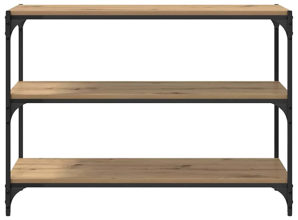 vidaXL Βιβλιοθήκη artisan δρυς 40 x 33 x 70.5 εκ. Επεξεργασμένο ξύλο