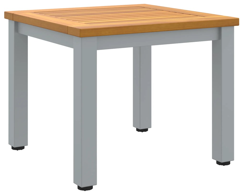 vidaXL Τραπέζι Κήπου 45x45x38 εκ. Συμπαγές Ξύλο Ακακίας