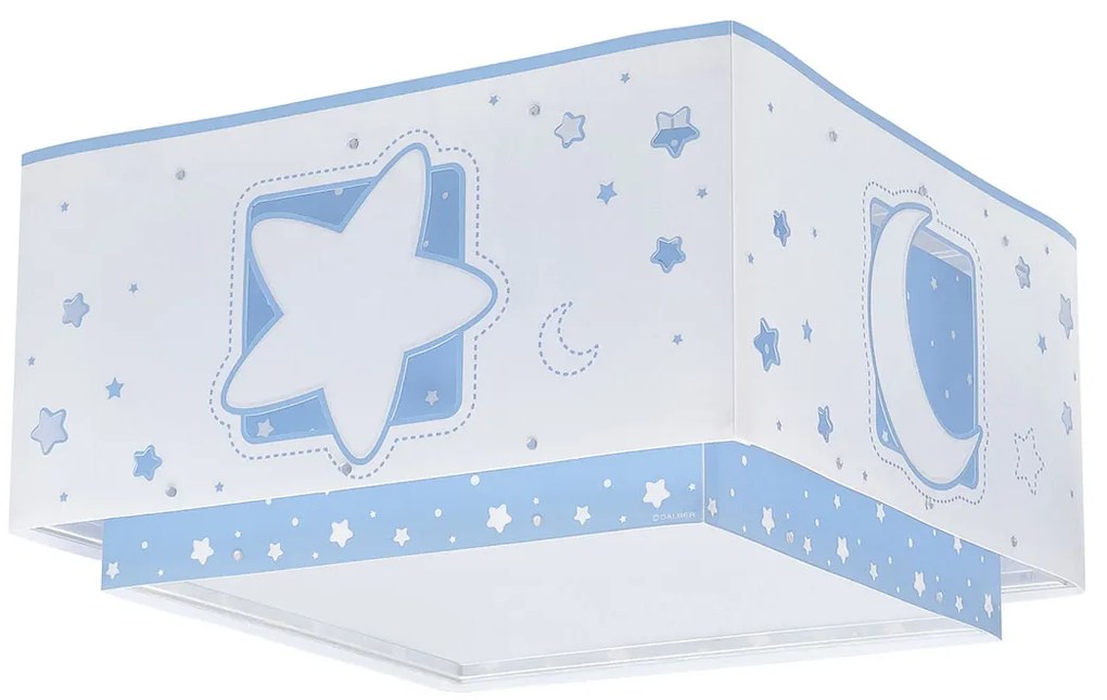 Παιδικό Φωτιστικό Πλαφονιέρα Ango Moonlight Blue 63236 T