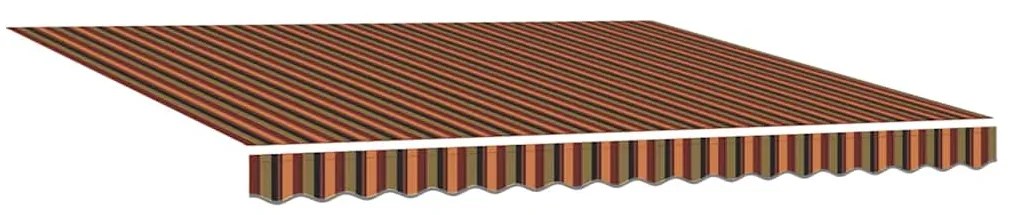 vidaXL Σκηνίτσα Αναδιπλούμενη Κίτρινο και Πορτοκαλί 400 x 350 εκ