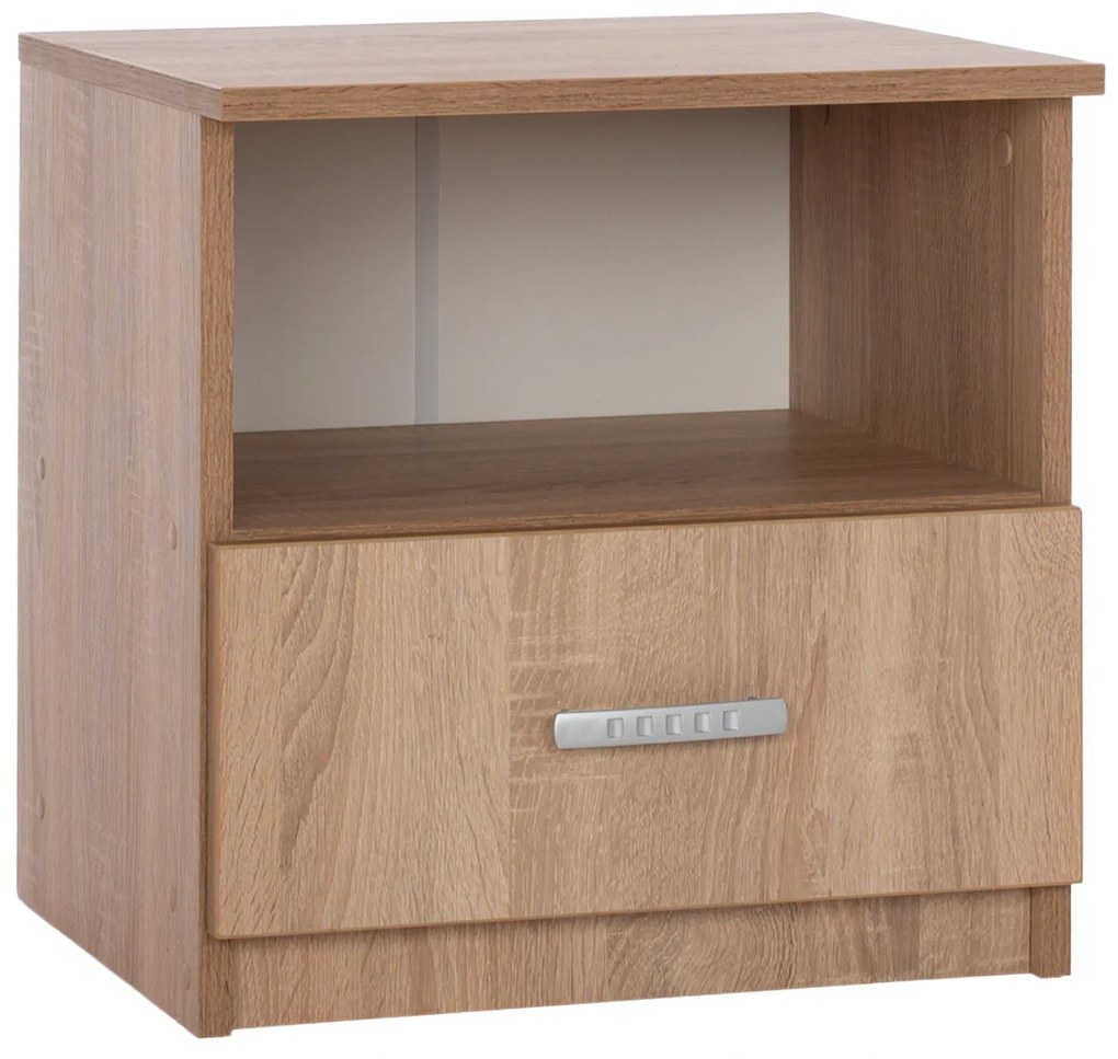 ΚΟΜΟΔΙΝΟ ΜΕ ΣΥΡΤΑΡΙ ADLER SONAMA OAK HM2431.01 45x40x48 εκ. - 0521070 - HM2431.01