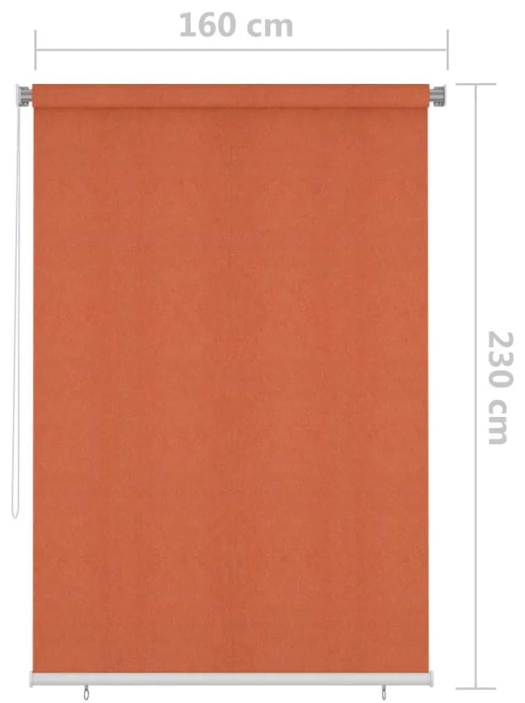 Στόρι Σκίασης Ρόλερ Εξωτερικού Χώρου Πορτοκαλί 160 x 230 εκ. - Πορτοκαλί